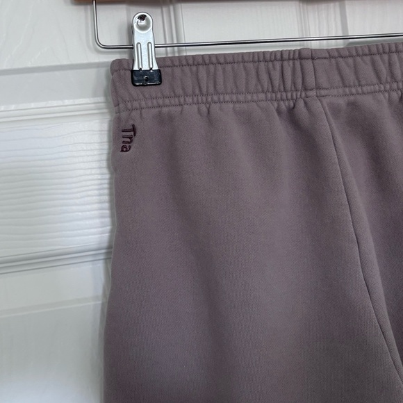 TNA Cozy Fleece High Rise Joggers in Taupe 27” - Description! - Picture 5 of 10